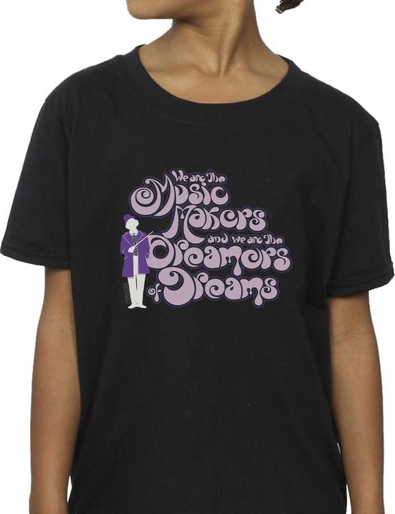 Produktbild Willy Wonka & the Chocolate Factory Dreamers Text TShirt Mädchen (140, 146)