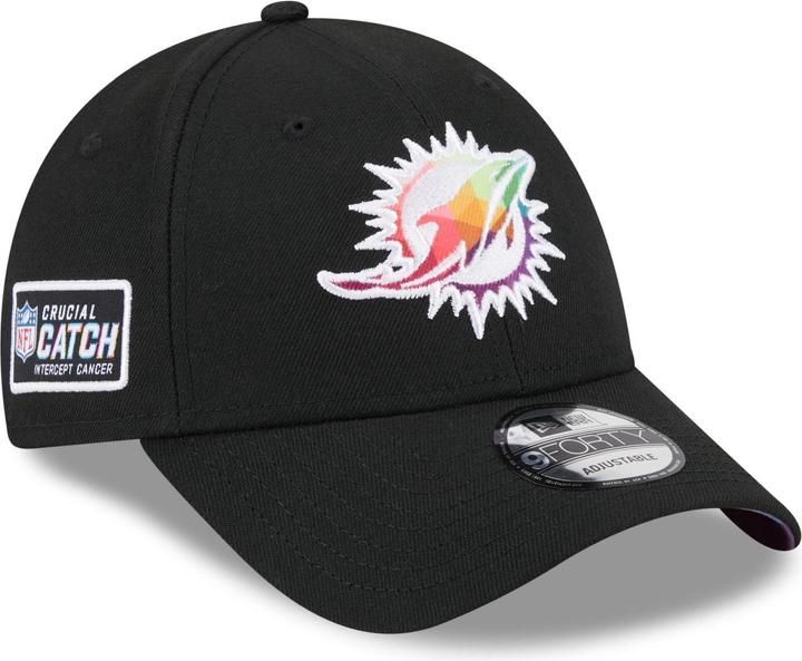 Actual product image New Era Miami Dolphins CRUCIAL CATCH 9FORTY Snapback Cap (One size)