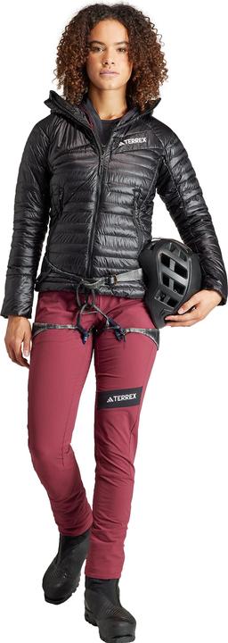 Actual product image adidas Women's Terrex Techrock Down Hooded Jacket (XS)