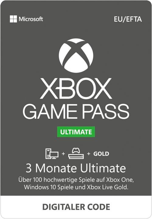 Produktbild Microsoft Xbox Game Pass Ultimate 3 Monate (3 Monate)