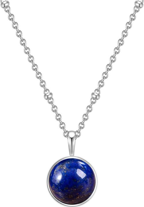 Produktbild Glanzstücke München Damen Sterling Silber Lapislazuli silber 40,0 cm Basiskette + 5,0 cm Verlängerung - 11034 (Sterling Silber, 40 - 45 cm)
