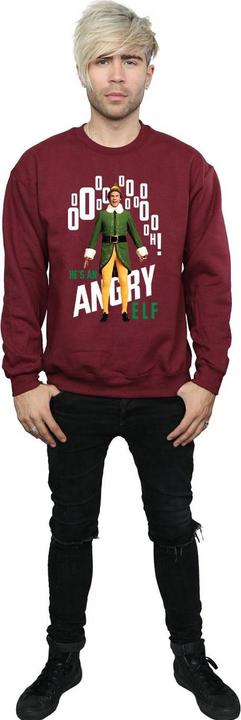 Actual product image Elf Mens Angry Sweatshirt (L)
