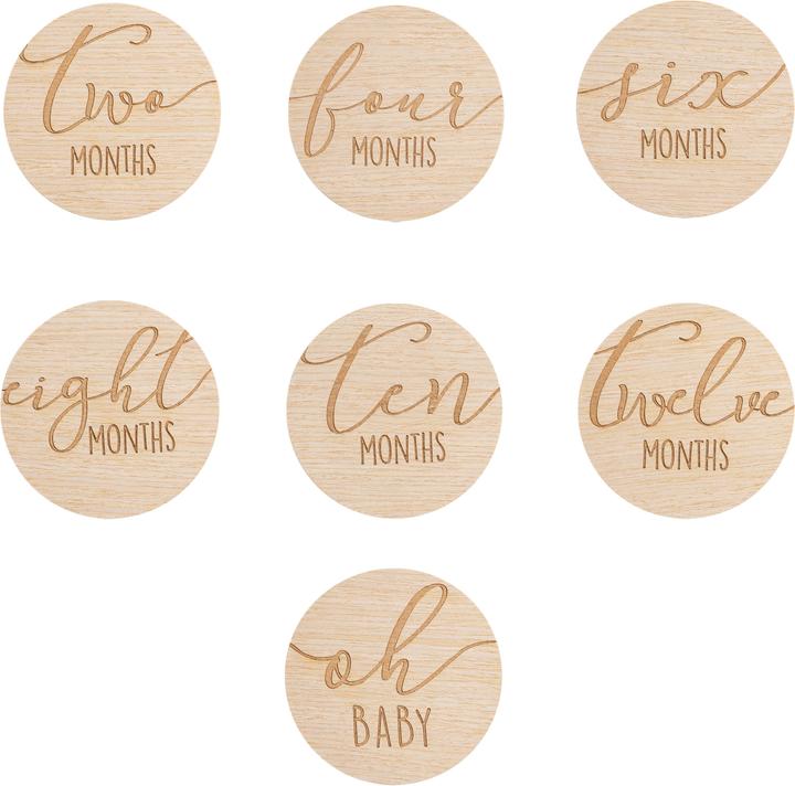 Actual product image Pearhead Milestones of pregnancy