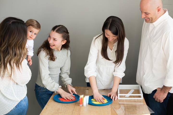 Image du produit Pearhead Famille de cadres d'empreintes de main