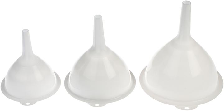 Ebnat Set entonnoirs blanc 3 pièces