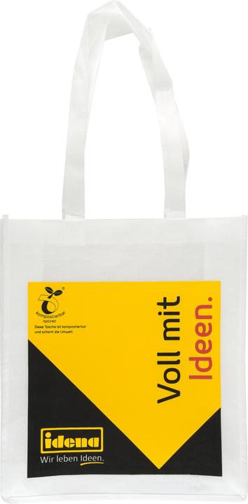 Actual product image Idena Carrier bag size M compostable 30x35x10cm