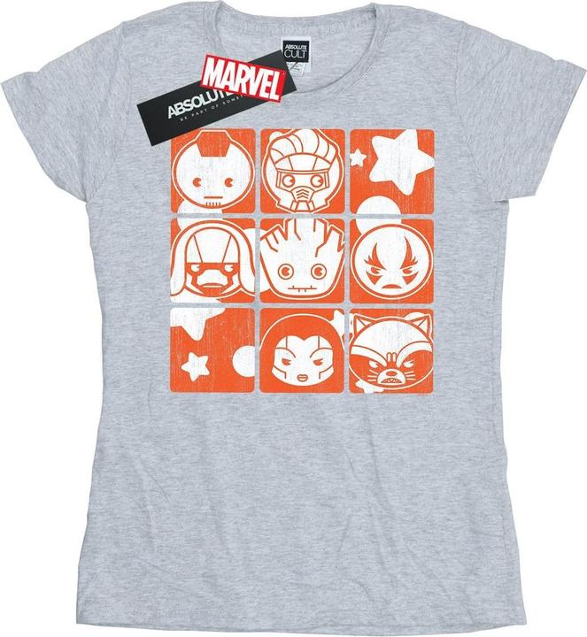 Immagine prodotto Kawaii Guardians Of The Galaxy Retro Maglietta Donna (XXL)