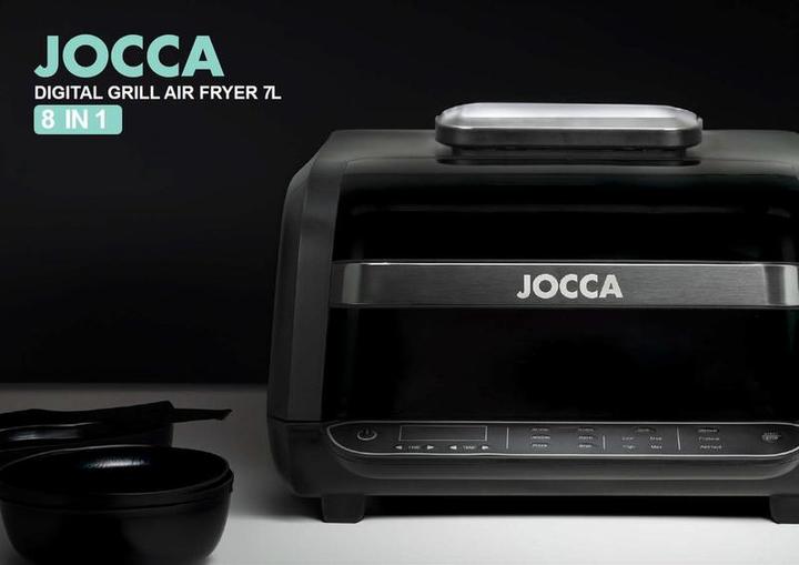 Immagine prodotto Jocca 8i1 grill airfryer & dehydrator 7 litri 1700 watt