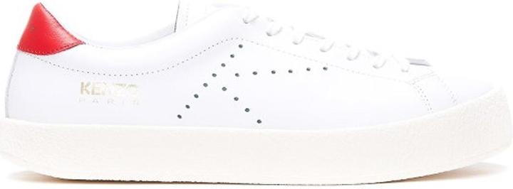 Kenzo Leather Logo Sneakers (42)