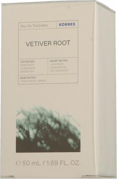 Actual product image Korres vetiver root (Eau de toilette, 50 ml)