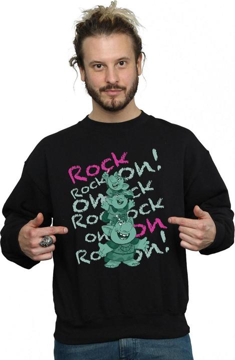Immagine prodotto Disney Frozen Trolls Rock On Felpa Uomo (S)