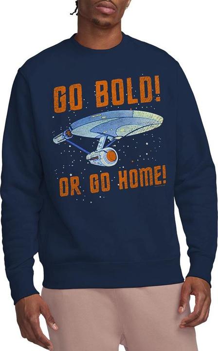 Actual product image Unisex Adult Go Bold Sweatshirt (S)