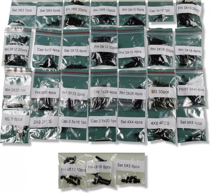 Carson Virus 4.0 Schrauben Set