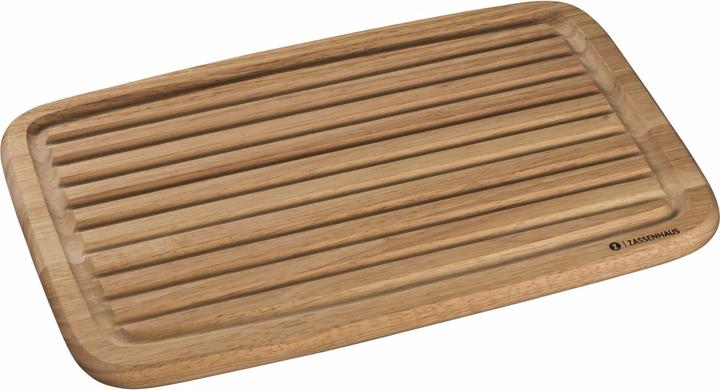 Actual product image Zassenhaus Bread cutting board rubber tree 42x27,5x2cm