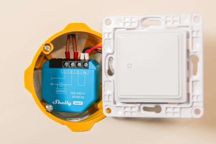 Produktbild Shelly 1L Gen3 (Schaltaktor)
