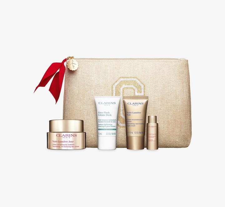 Produktbild Clarins Noël 2023 Nutrifiant Lumiere (Gesichtspflege set)