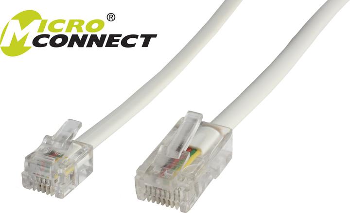 Produktbild MicroConnect Adapter Kabel RJ-11 auf RJ-45