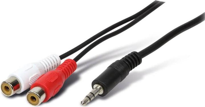 LogiLink CA Câble de connexion (5 m, RCA, Jack 3,5 mm (AUX))