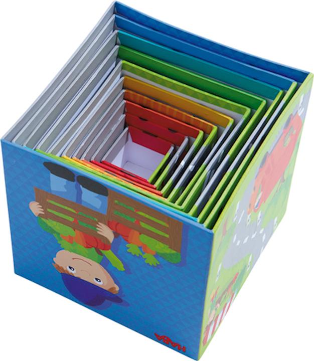 Actual product image Haba Stacking cube dashing speedster