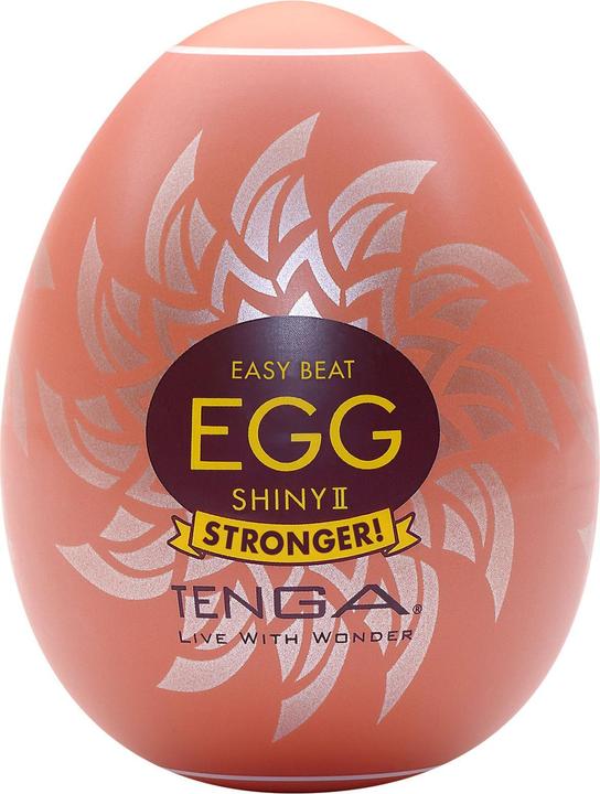 EGG Shiny II, Hardgekookt, Mini Masturbator gemaakt van TPE