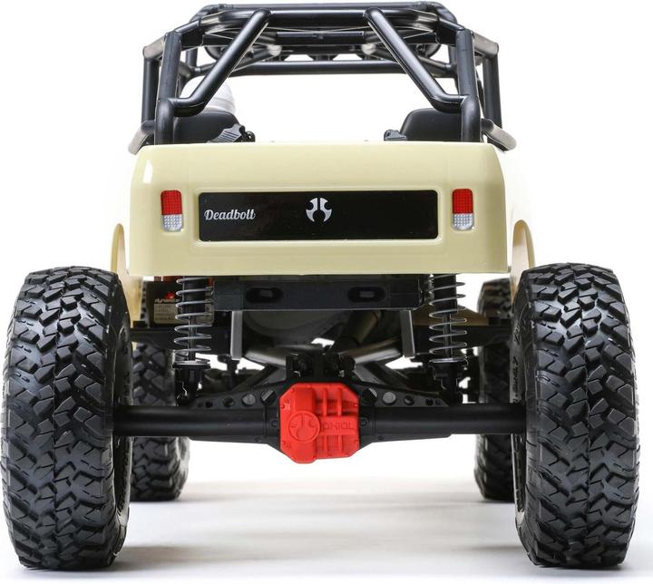 Actual product image Axial SCX10 II Deadbolt Electric Brushed Crawler 4WD 1:10 RTR Tan (RTR Ready-to-Run)