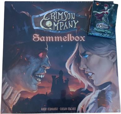 Actual product image Skellig Games SKE79001 - Crimson Company: Sammelbox, für 1-4 Spieler, ab 10 Jahren (DE-Ausgabe) (German)