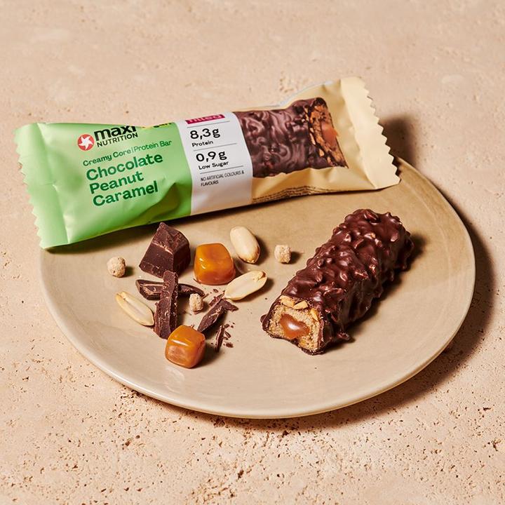 Image du produit Maxi Nutrition Creamy Core Bar Peanut Caramel végétalien (Chocolat, Caramel, 1 pcs, 45 g)
