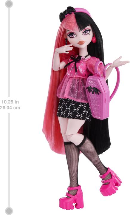 Produktbild Monster High Day Out Puppe, Draculina