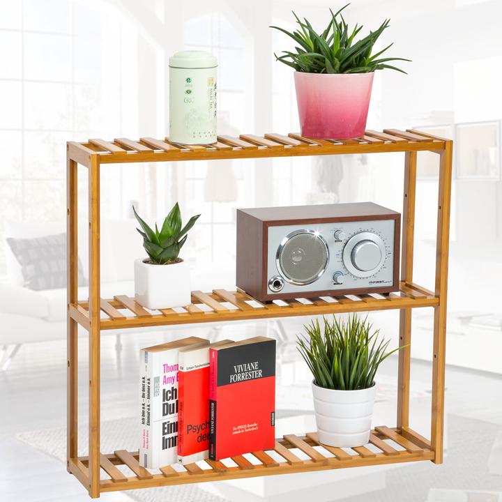 Produktbild tectake Bambus (60 x 15 x 54.5 cm)
