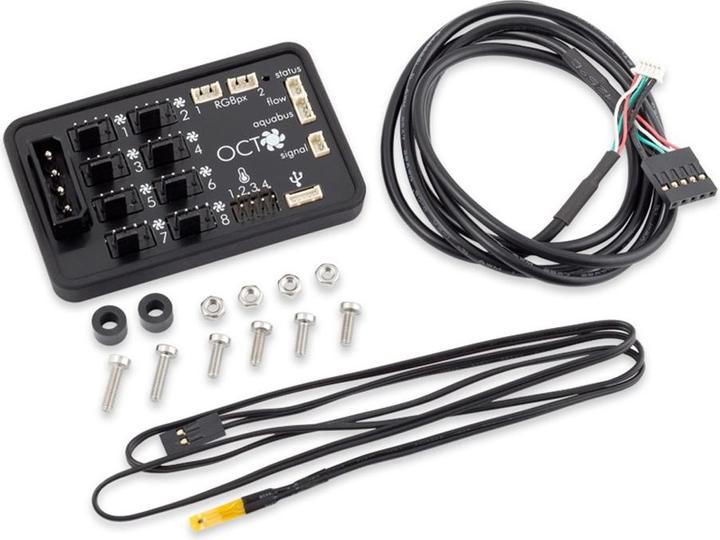 Productafbeelding Aqua Computer OCTO ventilatorregelaar voor PWM ventilatoren (8 Ventilator)
