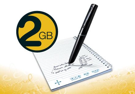 Produktbild Livescribe Smartpen Echo 2GB (Schwarz)