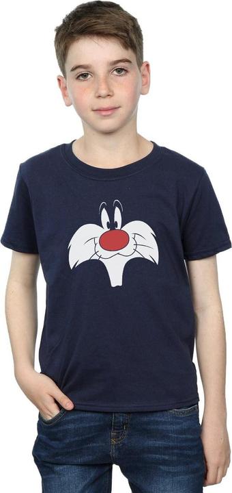 Immagine prodotto Looney Tunes Sylvester Big Face Maglietta Ragazzi (152, 158)