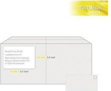 Image du produit TopStick Étiquettes universelles