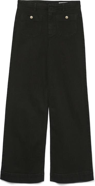 Vero Moda VMCKAYLA Hohe Taille Weiter Beinschnitt Jeans Weit geschnitten (46)