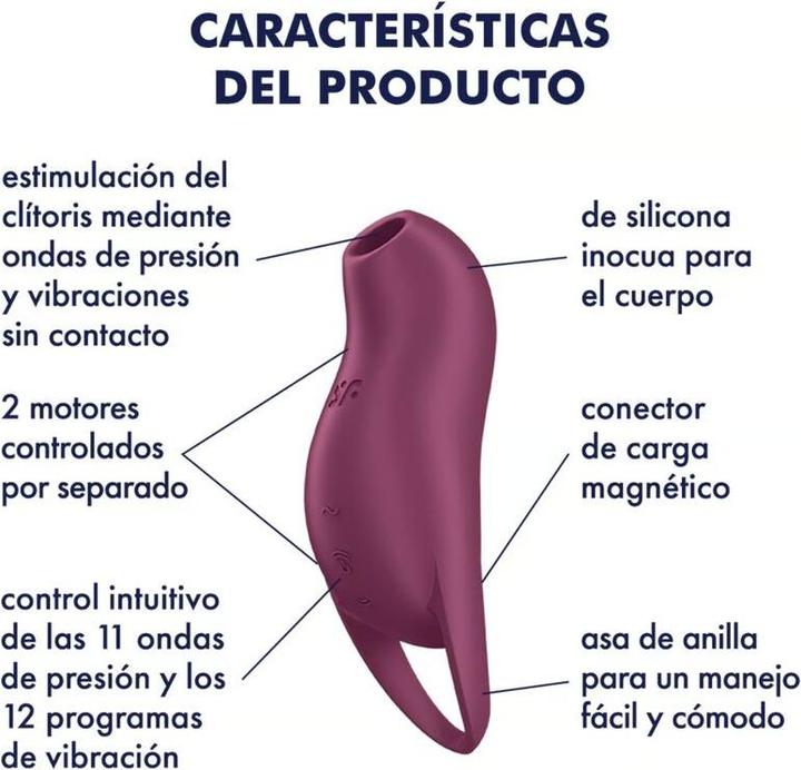 Valeurs nutritives et ingrédients Satisfyer Pocket Pro 1 - Violet