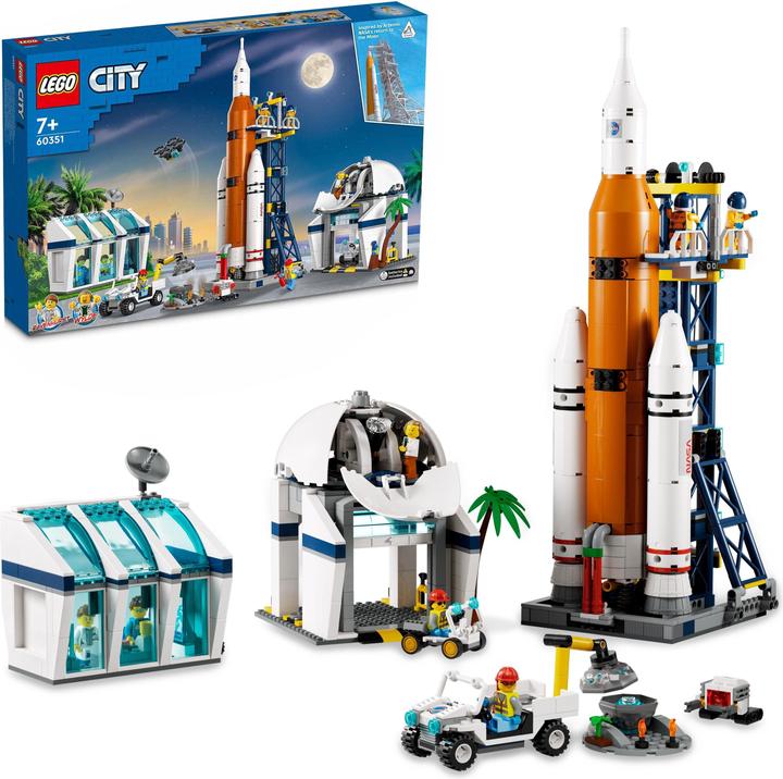 Actual product image LEGO Space Centre (60351, LEGO City, LEGO Rare Sets)