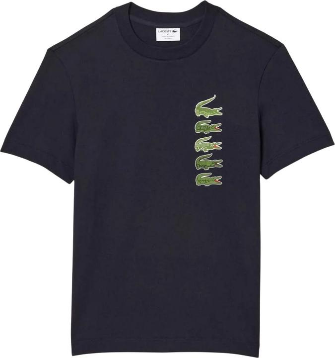 Actual product image Lacoste Mens Iconic Croc Regular T-Shirt (XS)