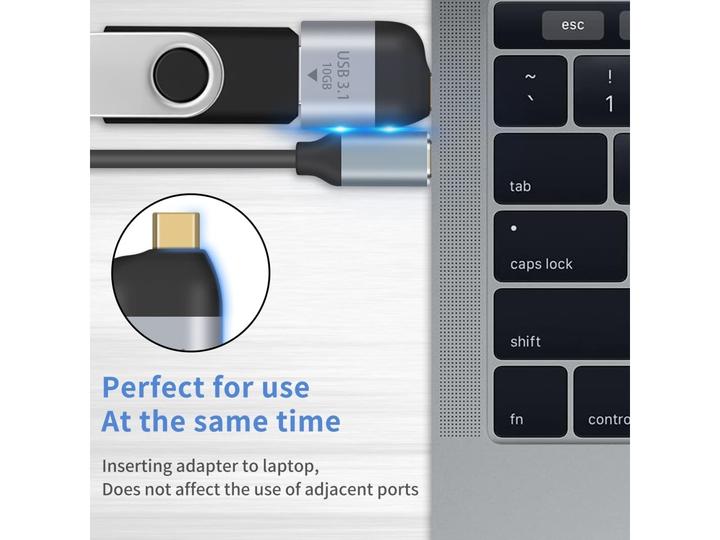 Produktbild PowerGuard USB-C auf USB 3.1 Adapter 10 Gbit/s (USB 3.1)