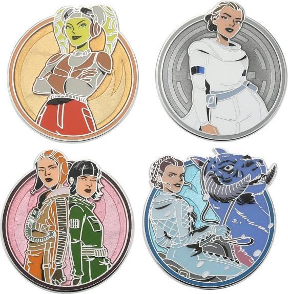 Produktbild Disney Star Wars Geheimnispins Frauen der Galaxie - Anstecknadel