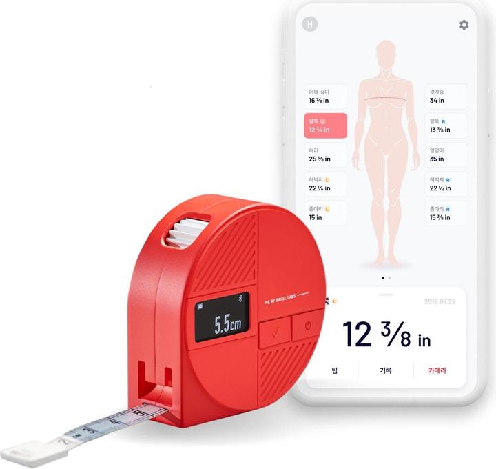 Produktbild Bagel Labs Smart Tape Measure Smartes Körper-Massband