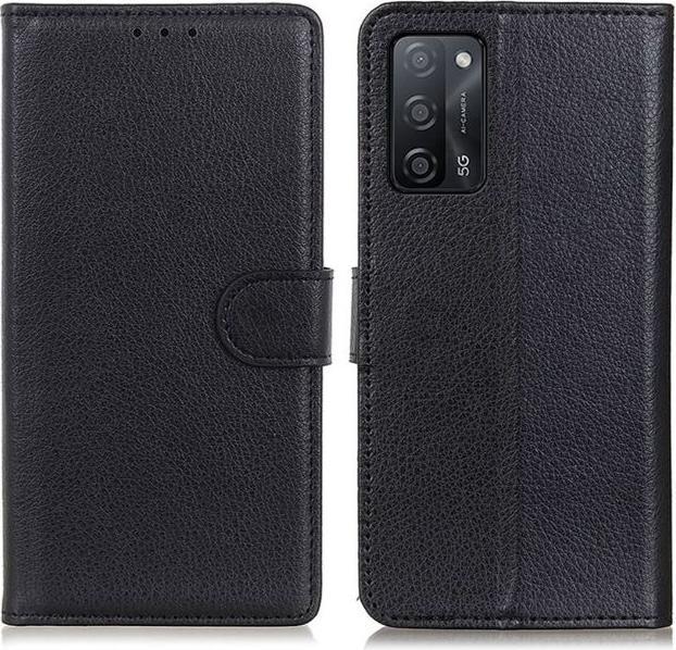 Actual product image MU Classic Litchi Leather Bookcover Series (Samsung Galaxy A53 5G)