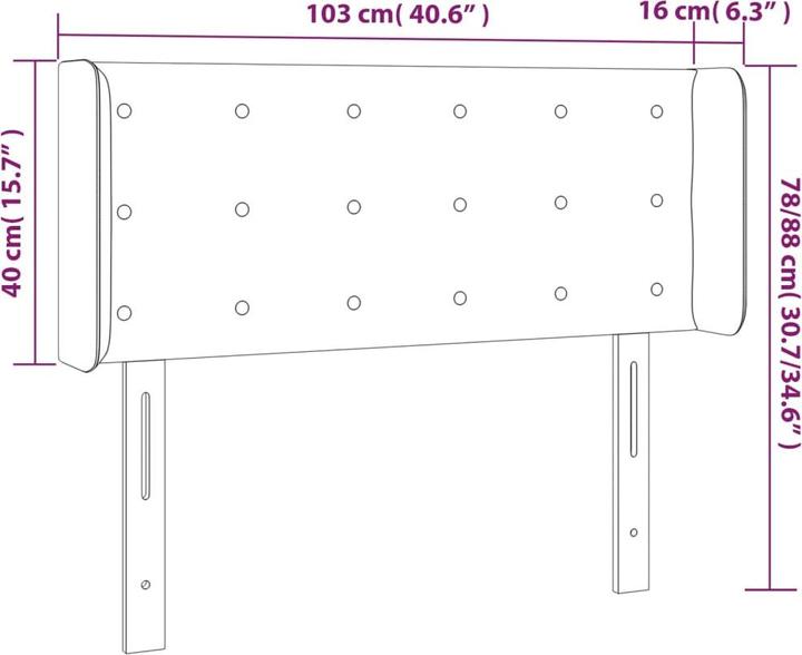 Produktbild VidaXL Herminius (103 x 16 x 88 cm)