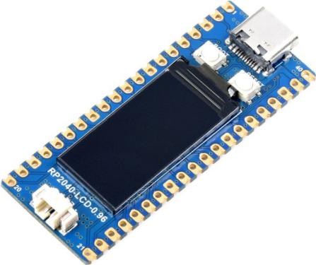Actual product image WaveShare Pico type microcontroller board with RP2040 chip