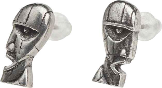 Actual product image Pink Floyd Division Bell Stud Earrings (100% synthetic material)