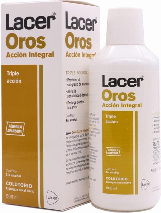 Produktbild Lacer OROS colutorio 500 ml (500 ml, Mundspülung)