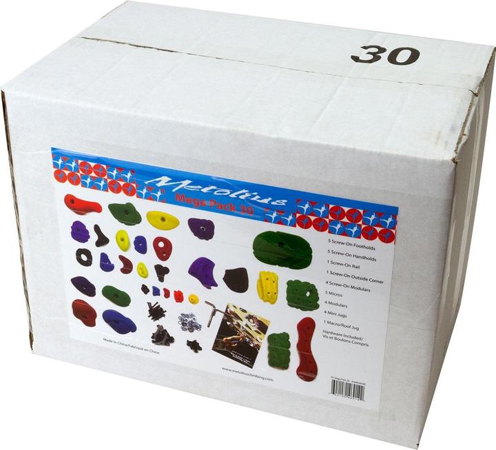 Actual product image Metolius PU Mega Pack (30 Holds)