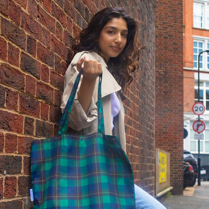 Produktbild Kind Bag Tote Bag Tartan