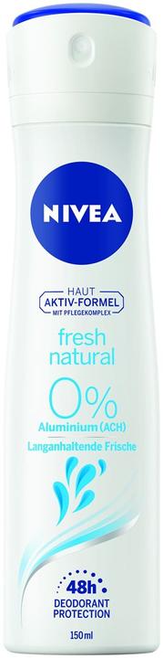 Actual product image NIVEA Fresh Natural (Spray, 150 ml)