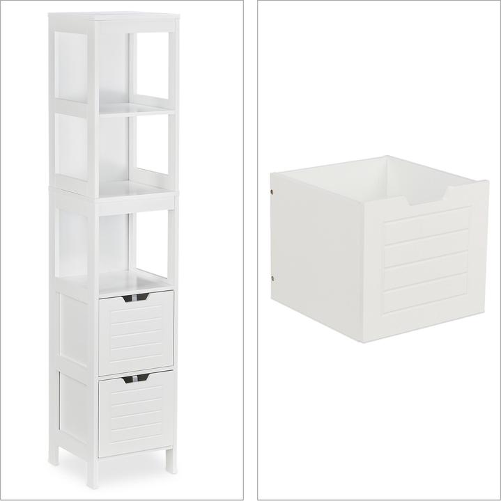 Produktbild Relaxdays Badezimmerschrank (30 x 30 x 144 cm)