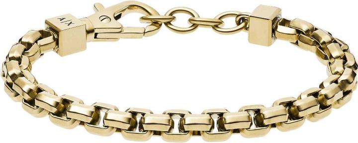 Produktbild Armani Exchange Fashionable men's gold plated bracelet AXG0046710 (20.50 cm, Edelstahl)